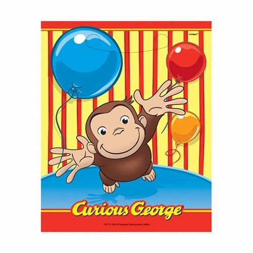 8 sacchetti tema Curioso come George