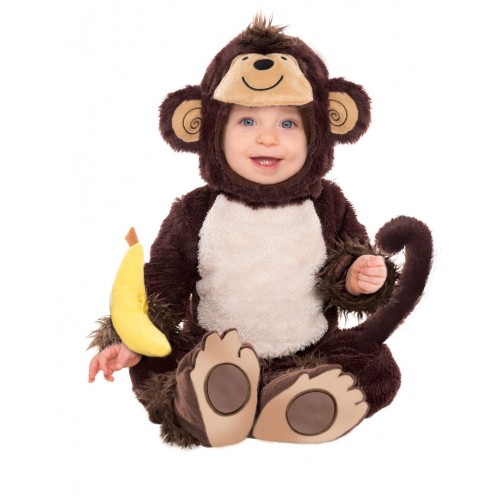 Generique - Costume Neonato Da Scimmietta 12 A 18 Mesi
