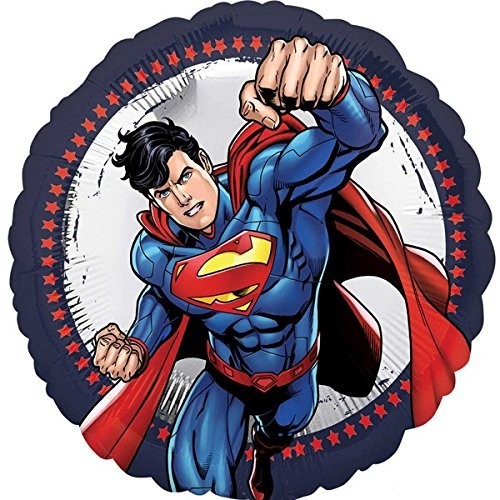 Palloncino foil tondo di Superman