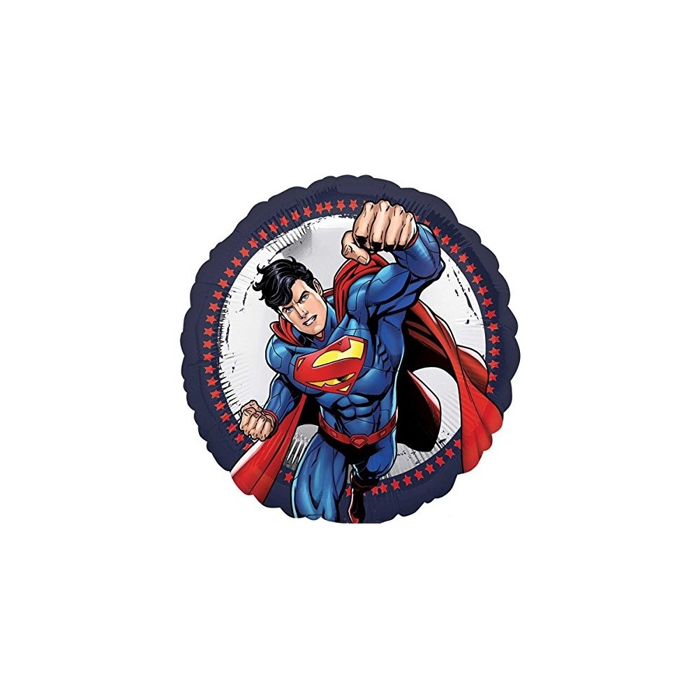 Palloncino foil tondo di Superman