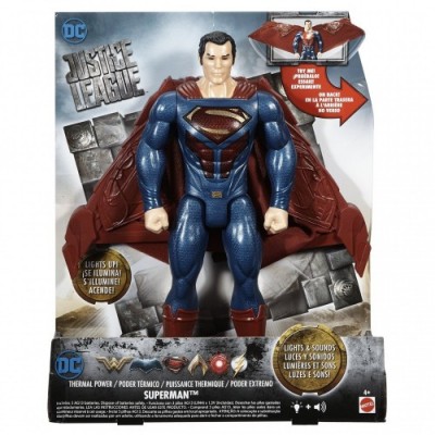 Justice League Personaggio Superman Attacco Tattico, FGH13, Modelli/Colori Assortiti, 1 Pezzo