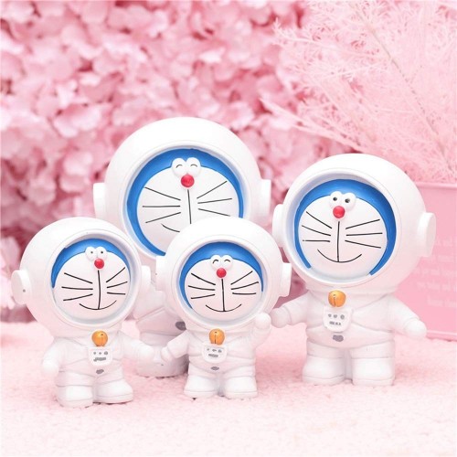 HIL New Piggy Bank, Salvadanaio Creativo per Astronauta, Salvadanaio in Resina Doraemon, Decorazione per La Casa Decorazione 