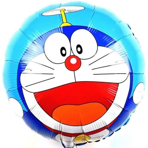 Foil in alluminio di Doraemon tondo