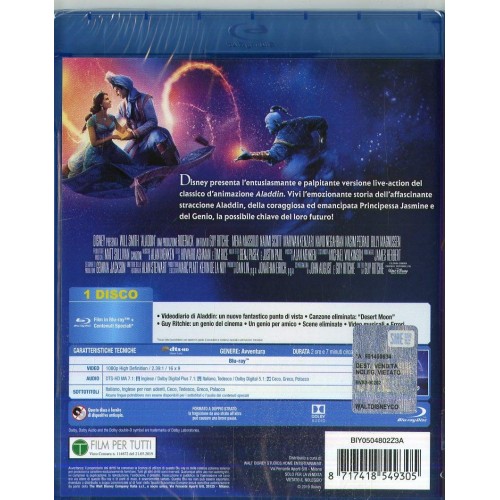 Aladdin Blu Ray 