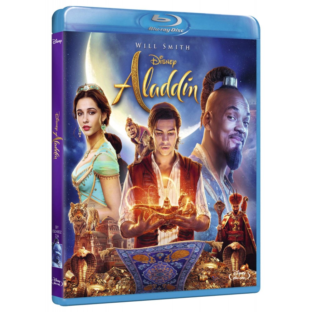 Blu Ray, film di Aladdin della Disney