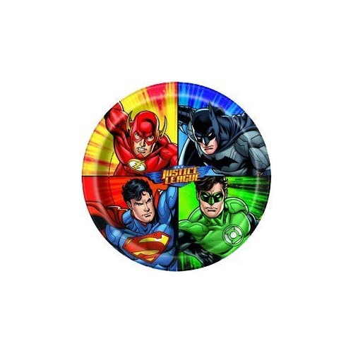 Coordinato TAVOLA Justice League 85 PZ per Festa Compleanno Bambino ADDOBBI Festa