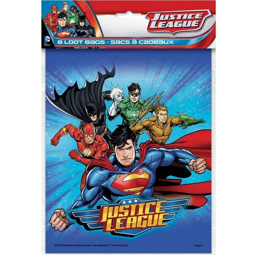 8 Bustine Justice League