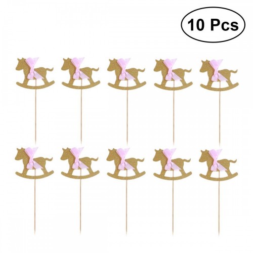 10 Toppers cavalucci giostra / Carousel