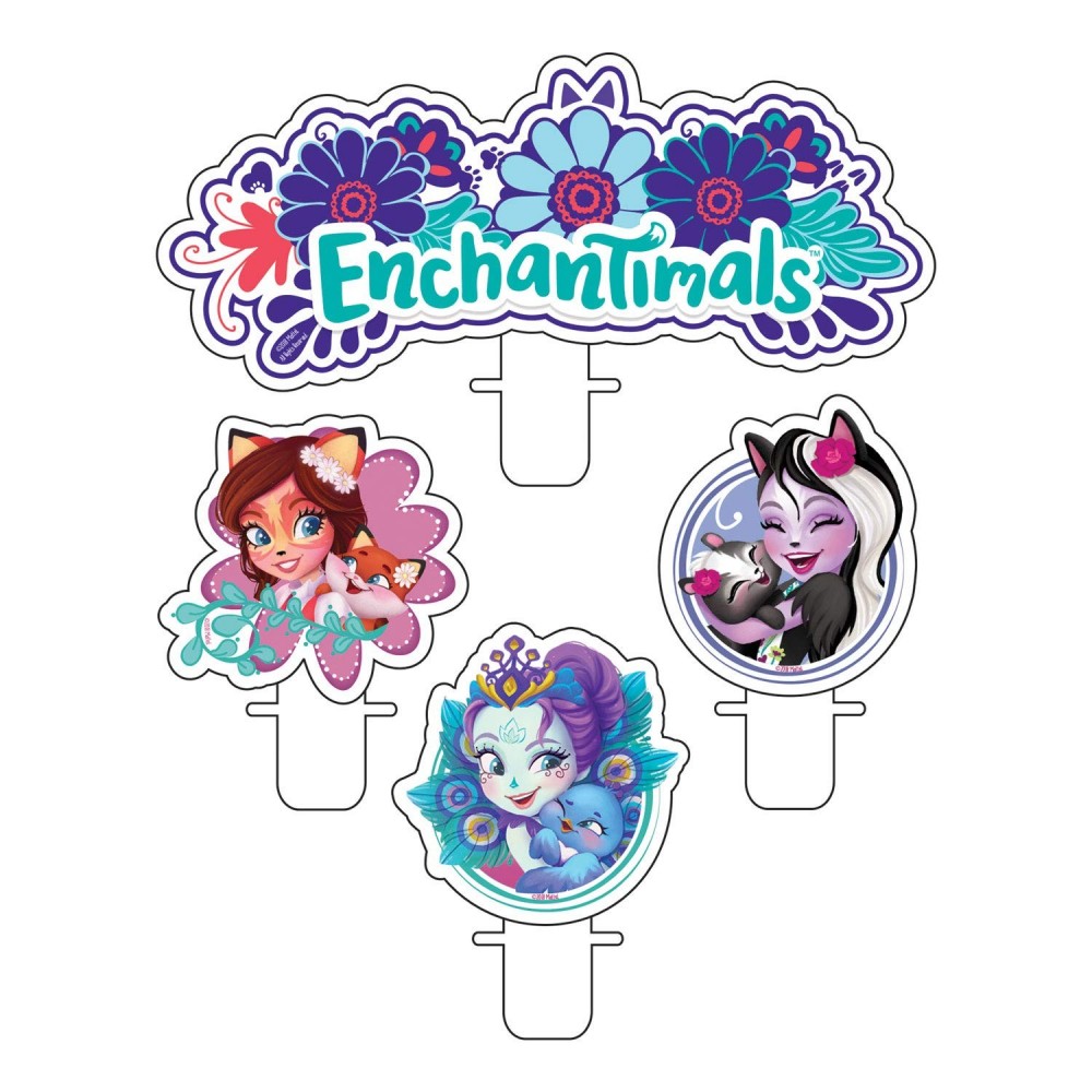 4 candele Enchantimals