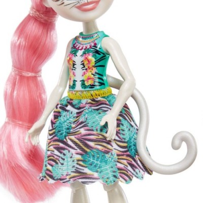 Enchantimals Bambola Tadley La Tigre con Amica Animale Kitty e Accessori, Giocattolo per Bambini 3+ Anni, GFN57