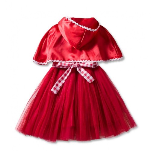 Odziezet Cappuccetto Rosso Costumi Carnivale Bambina Principessa Vestito Carnevale Festa Compleanno Little Red Riding Hood Co