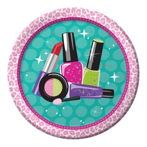 Creative Converting kit n54 accessori compleanno Make up Party - Sparkle SPA coordinato