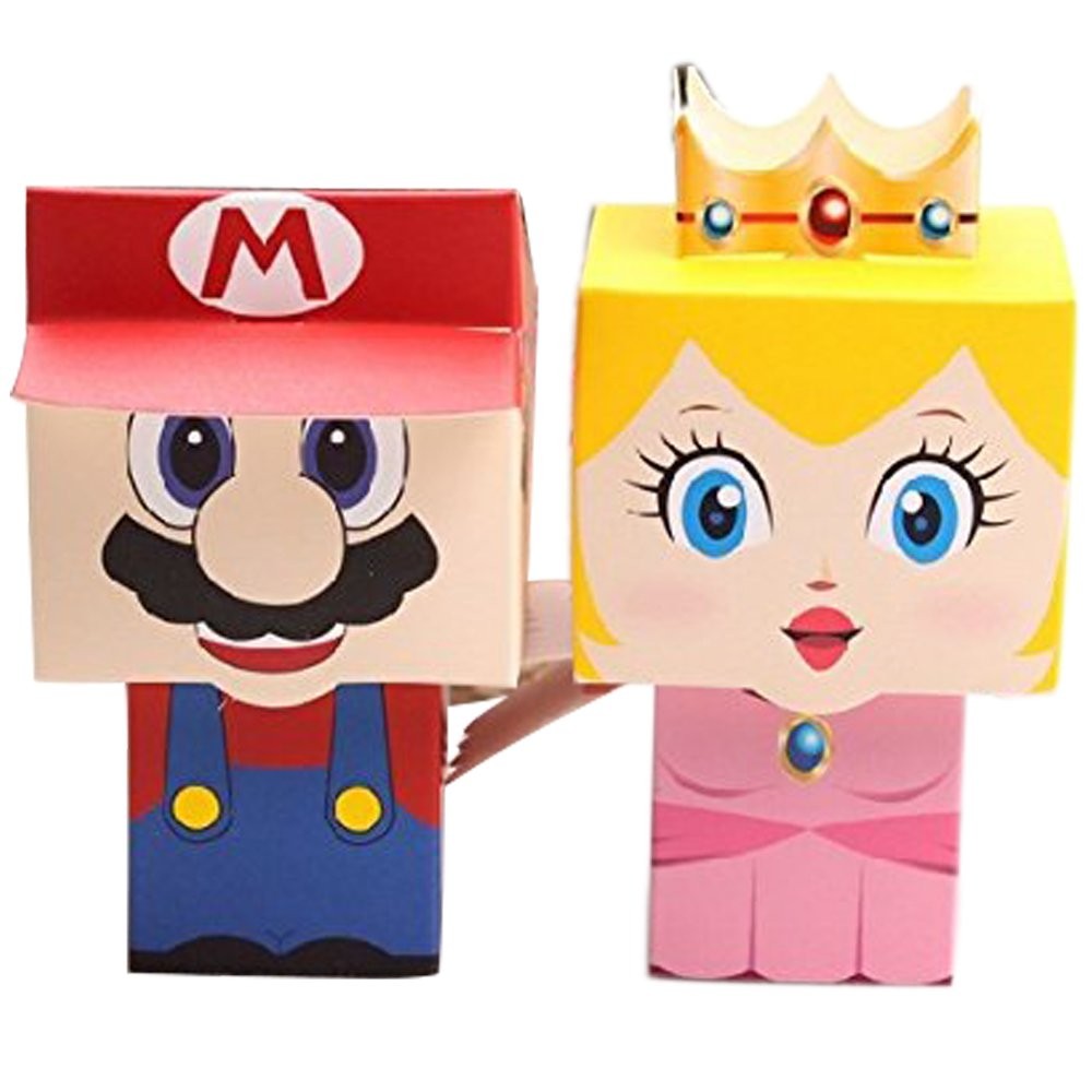 Portaconfetti Super Mario Bros, scatoline regalo