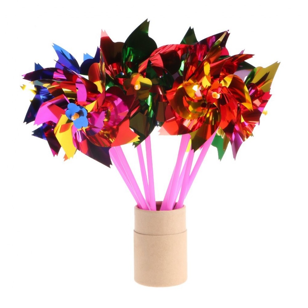 3d Insetti colorati arcobaleno mulino a vento giocattoli per bambini Girandola a Vento da giardino party Outdoor Decor New 