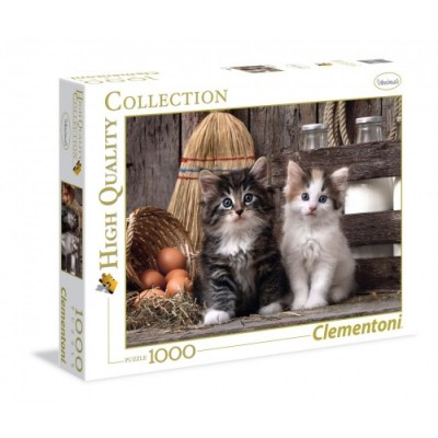 Puzzle 1000 pezzi tema gatti - Clementoni