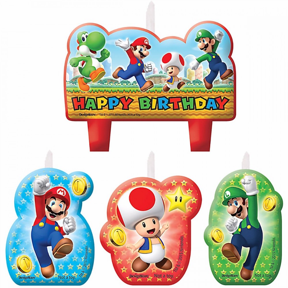 Candeline Super Mario Bros