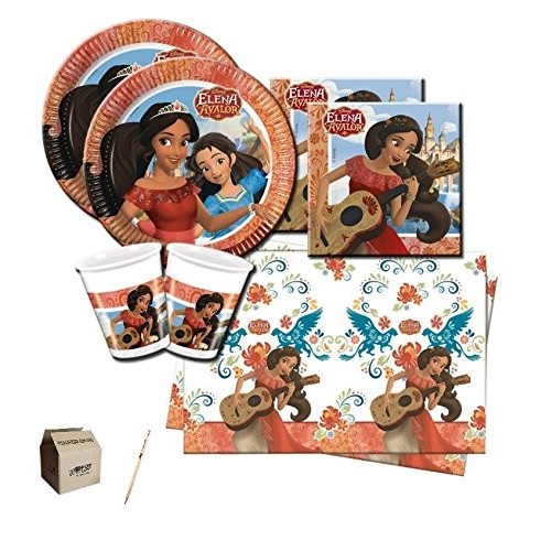 Kit per 32 persone tema Elena of Avalor