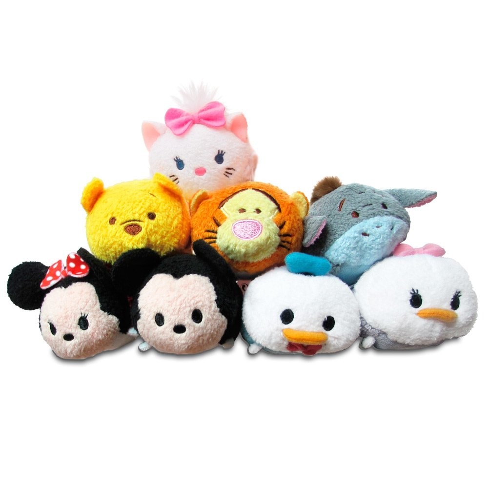 8 peluche Tsum Tusm Disney