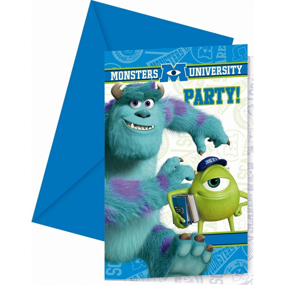Inviti compleanno Monster University