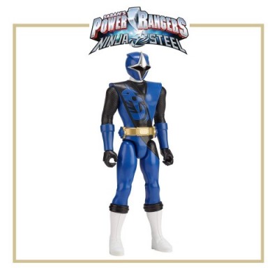Power Rangers 43622 Ninja Acciaio 30 cm Blu Ranger Figura