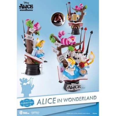Beast Kingdom Toys Alice in Wonderland D-Select PVC Diorama 15 cm