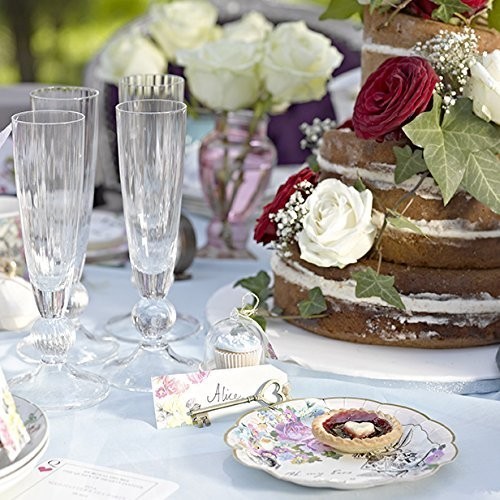 Talking Tables Alice nel paese delle meraviglie Bundle per feste/matrimoni | designer Mad Hatter Tea Party piatti & Alice pra