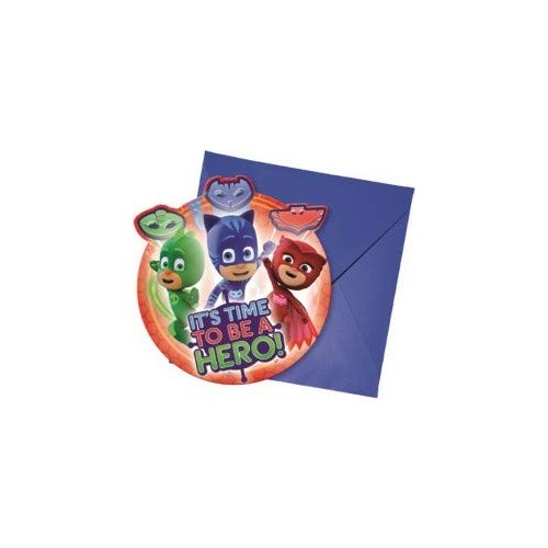 Inviti compleanno PJ Masks