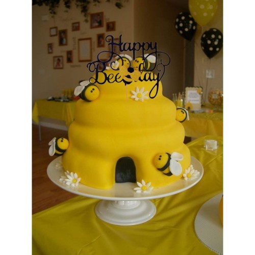 JeVenis, decorazioni per torta a forma di ape, per festa di compleanno