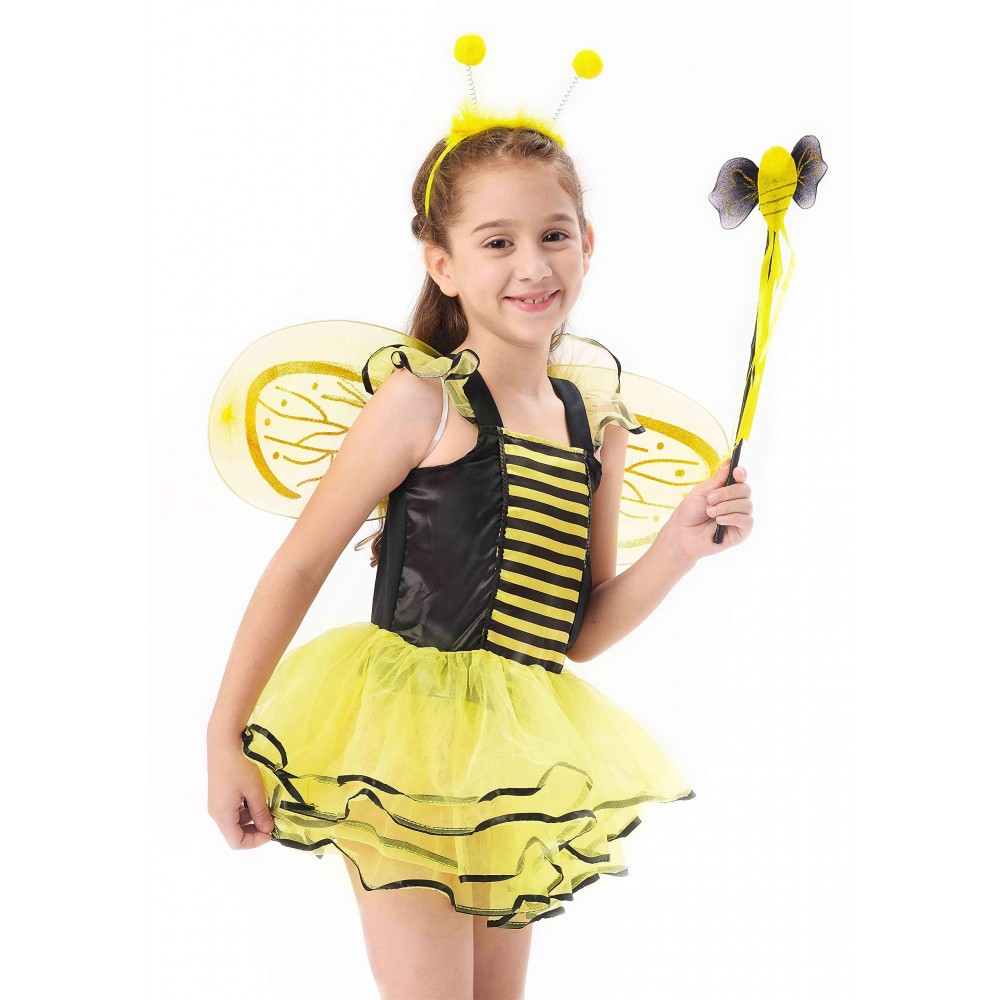 Costume Ape per bambina, per feste a tema e Carnevale