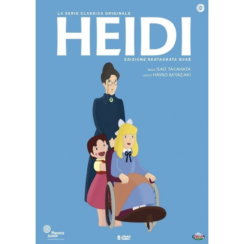 Cofanetto serie animata Heidi con 5 DVD