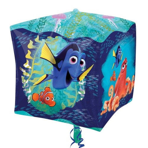 Palloncino Finding Dory alla Ricerca di Nemo Disney - Pallone cubico CUBEZ - 38cm - Decorazione Feste, Party, Compleanno - Go