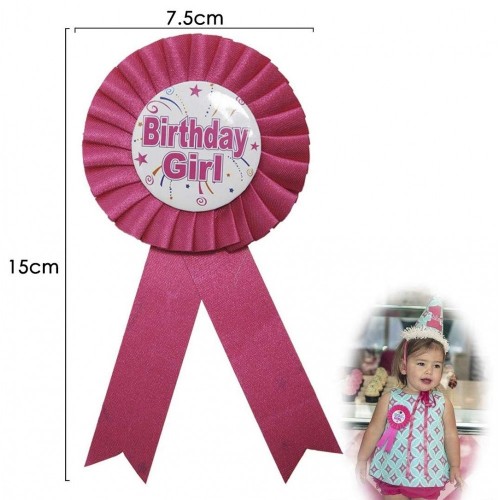 JJOnlineStore-Kids Create-Coccarda premio per gare e tornei Birthday Party Favor Happy Birthday Celebration Pin Badge Toys