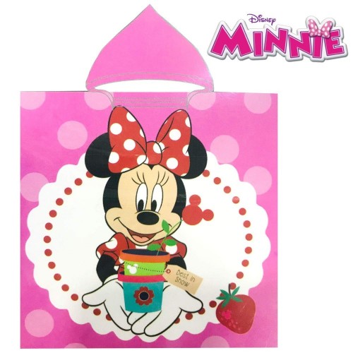 Disney Poncho Minnie Mouse Microfiber Hood Asciugamano da Spiaggia Piscina Microfiber Infant 50x100cm 6016 