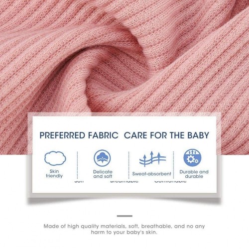 Tutu in maglia a maniche lunghe per neonato Abito in tulle con principessa infantile e gonna in misto cotone per bambini 100-