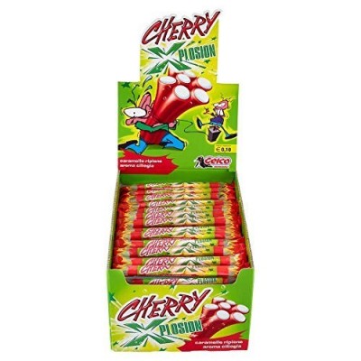 Box con 150 Caramelle gommose ciliegia - Cherry Xplosion