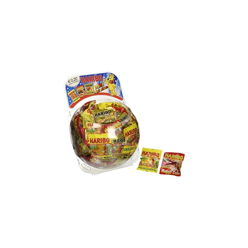 Haribo Big Party, 40 Mini Bustine, Caramelle Gommose, Gusto Frutta E Cola,  Ideali Per Una Festa Di Compleanno - 750gr : .it: Alimentari e cura  della casa