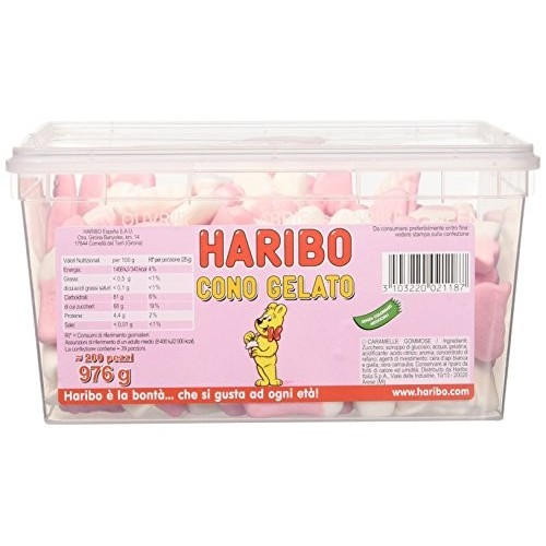 200 caramelle cono gelato Haribo