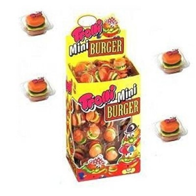100 caramelle gommose Mini Burger - Trolli