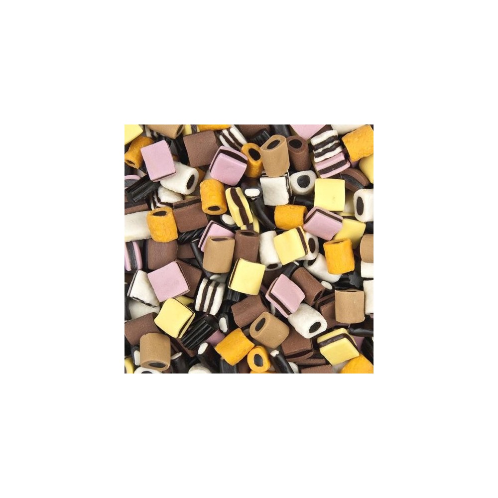 Confezione da 3k caramelle confetti liquirizia Haribo