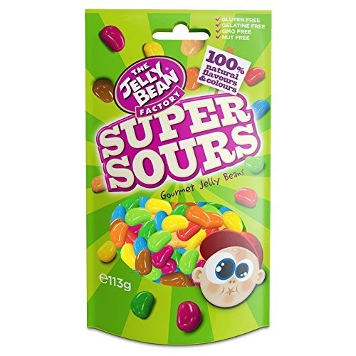 Caramelle Jelly Bean Super Sours da 113 g