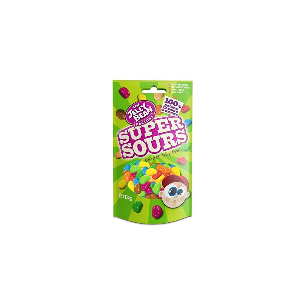 Caramelle Jelly Bean Super Sours da 113 g