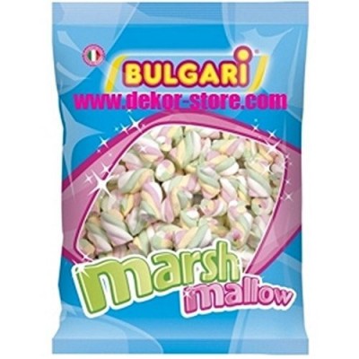Marshmallow treccia 4 colori da 1 kg - Bulgari