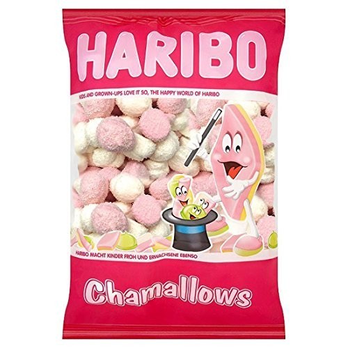 Caramelle Haribo Chamallows Pouf Cocco da 1kg