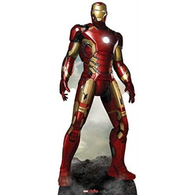 Action figure in cartone Iron Man - Marvel