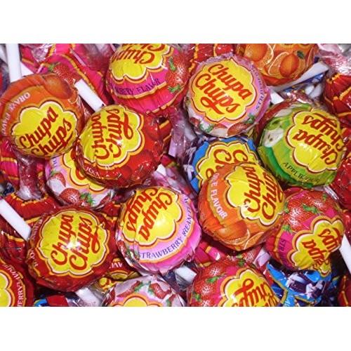 Chupa Chups Lollipops, confezione da 75 pezzi