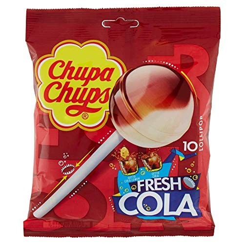 10 Lecca Lecca Chupa Chups Fresh Cola