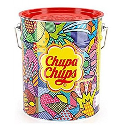 Latta box con 150 Chupa chups assortiti