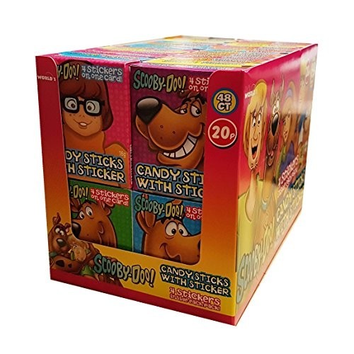 48 Bastoncini di caramelle Scooby Doo
