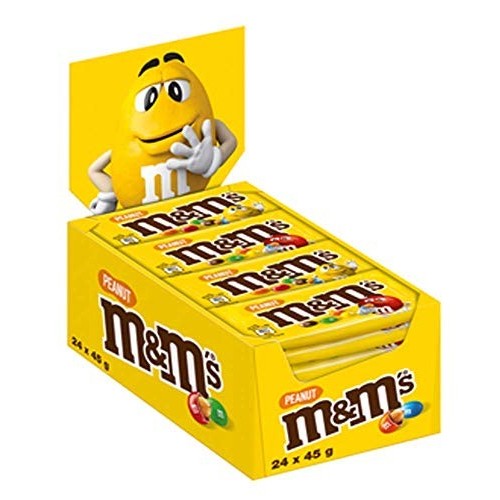 24 M&Ms Confetti Al Cioccolato con arachidi