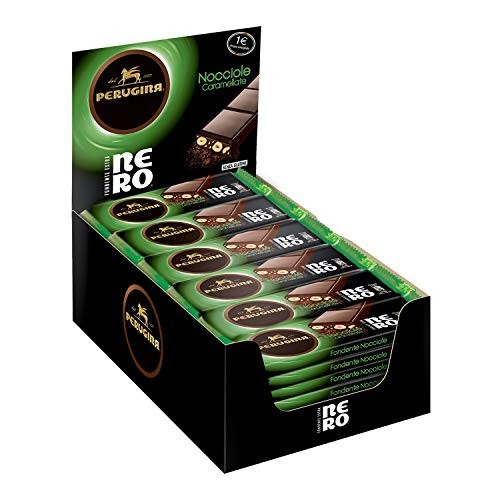 36 barrette Perugina Nero Fondente Extra Nocciole